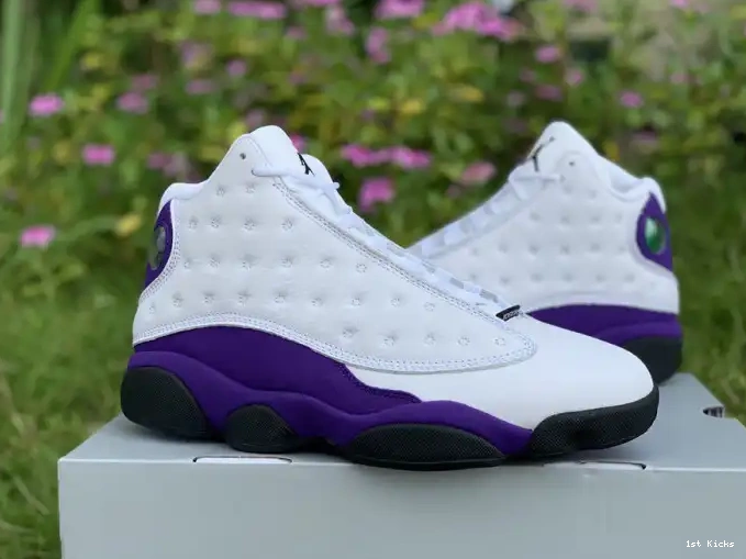 1st Kicks Air Jordan 13 Lakers 414571-105 0622